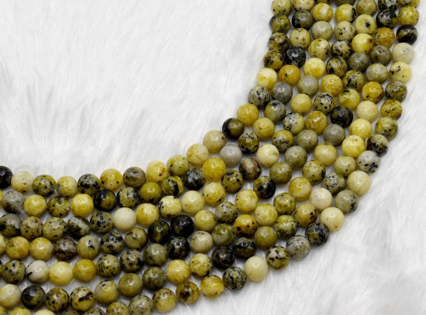 Crystal Jewelry Beads | Serpentine | Healing Gemstone Beads: 4mm