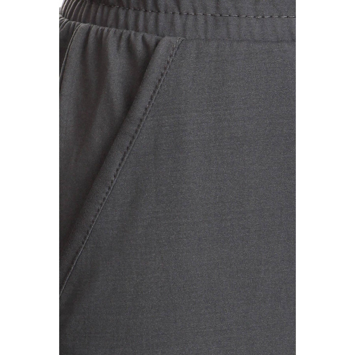 Buttery Soft Solid Joggers with Drawstring: Heather Charcoal / S