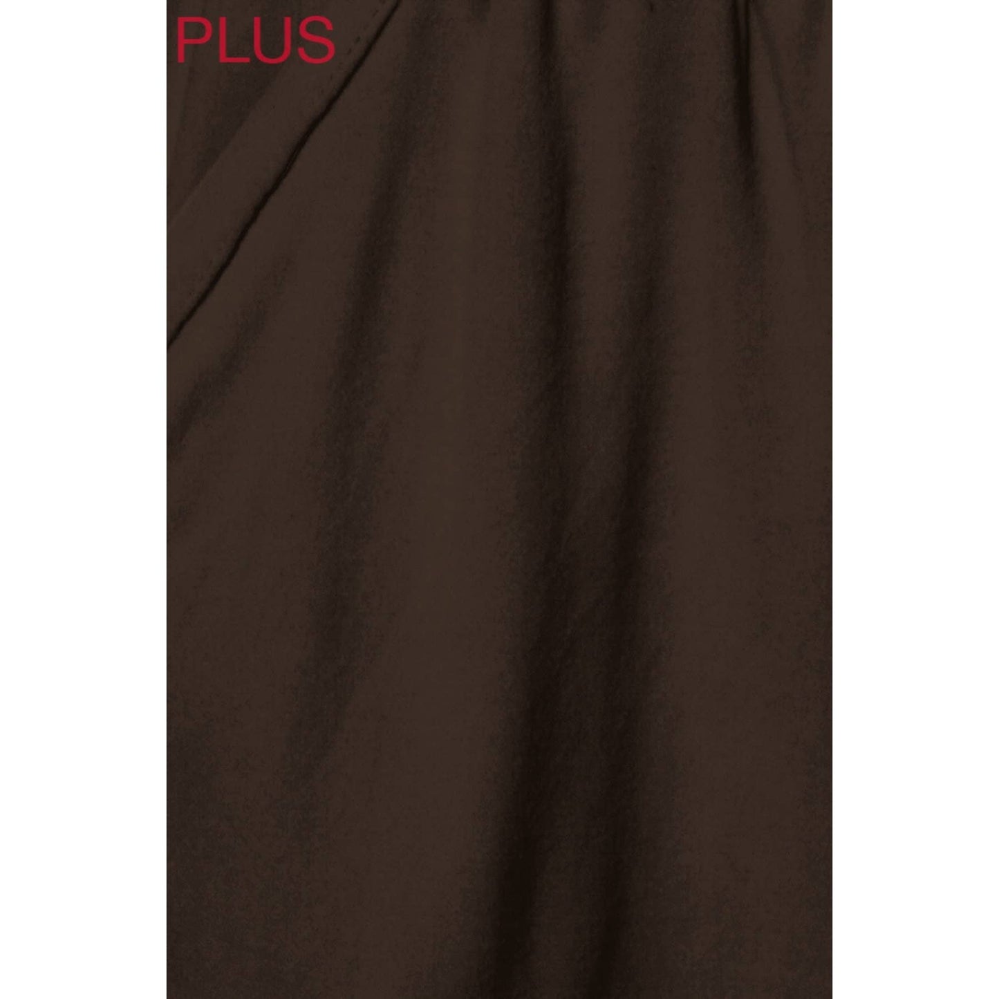 Plus Size Buttery Soft Solid Joggers with Drawstring: WINE / 1XL
