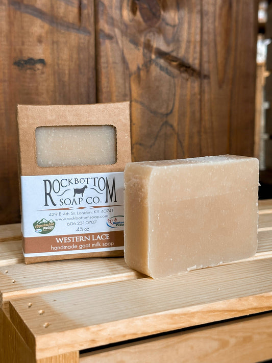 Western Lace Goat Milk Soap