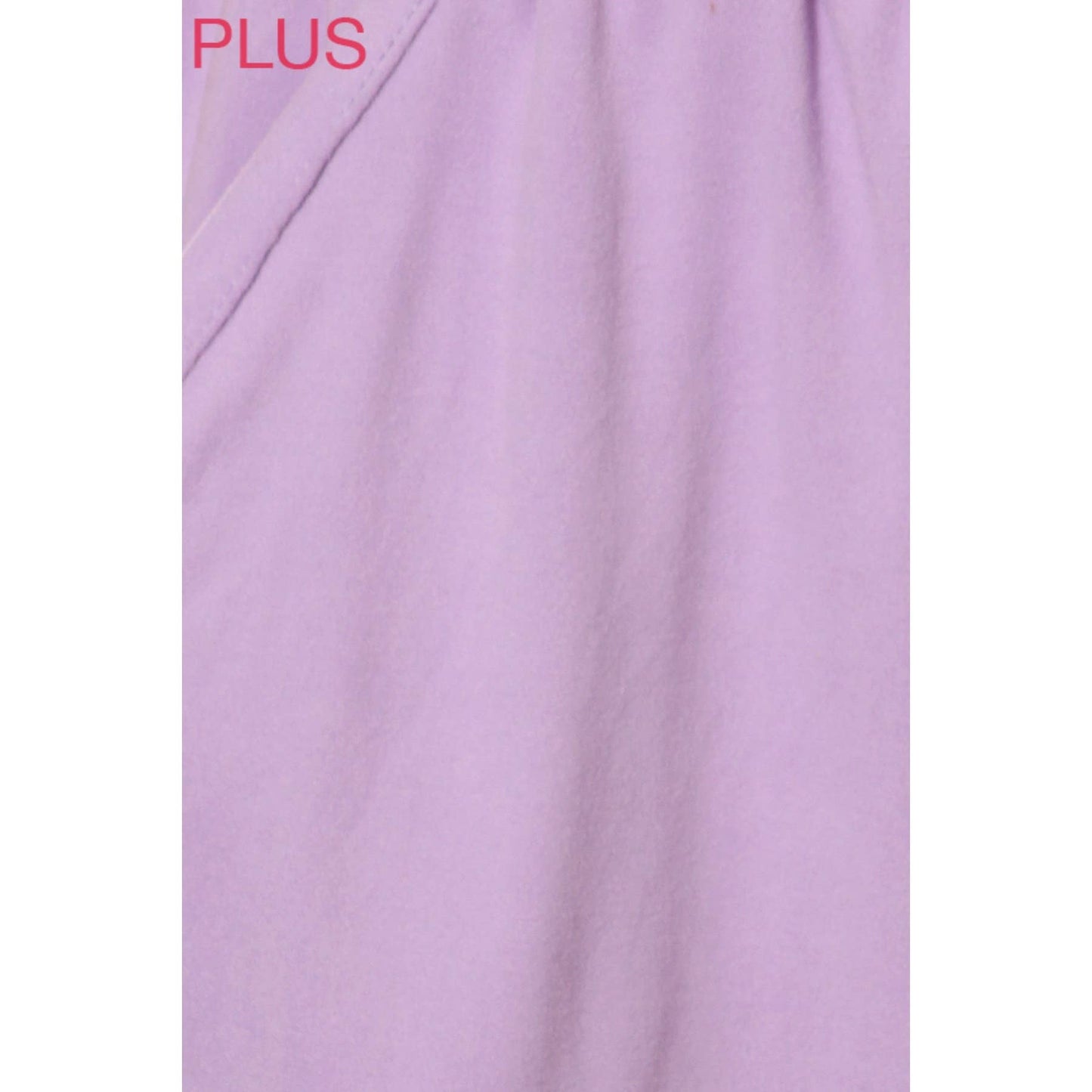 Plus Size Buttery Soft Solid Joggers with Drawstring: WINE / 1XL
