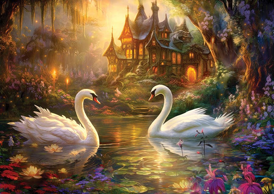 Swan Song 1000pc Enjoy Puzzle