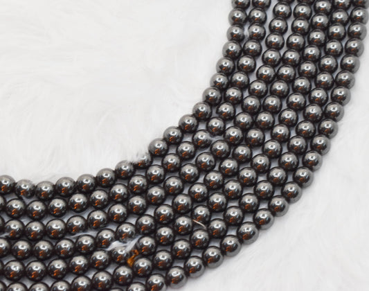 Crystal Jewelry Beads | Hematite | Healing Gemstone Beads: 4mm