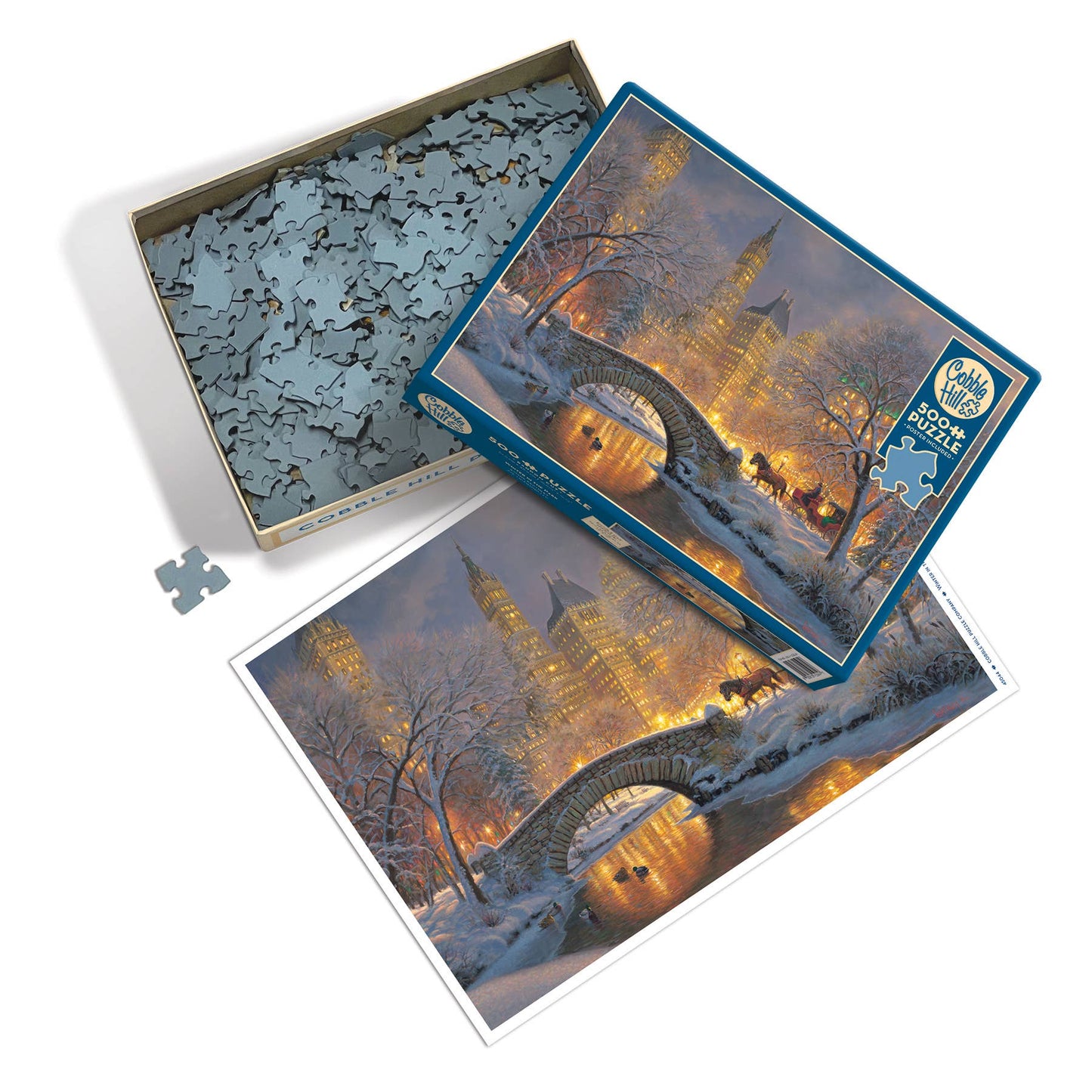 Winter in the Park 500pc puzzle