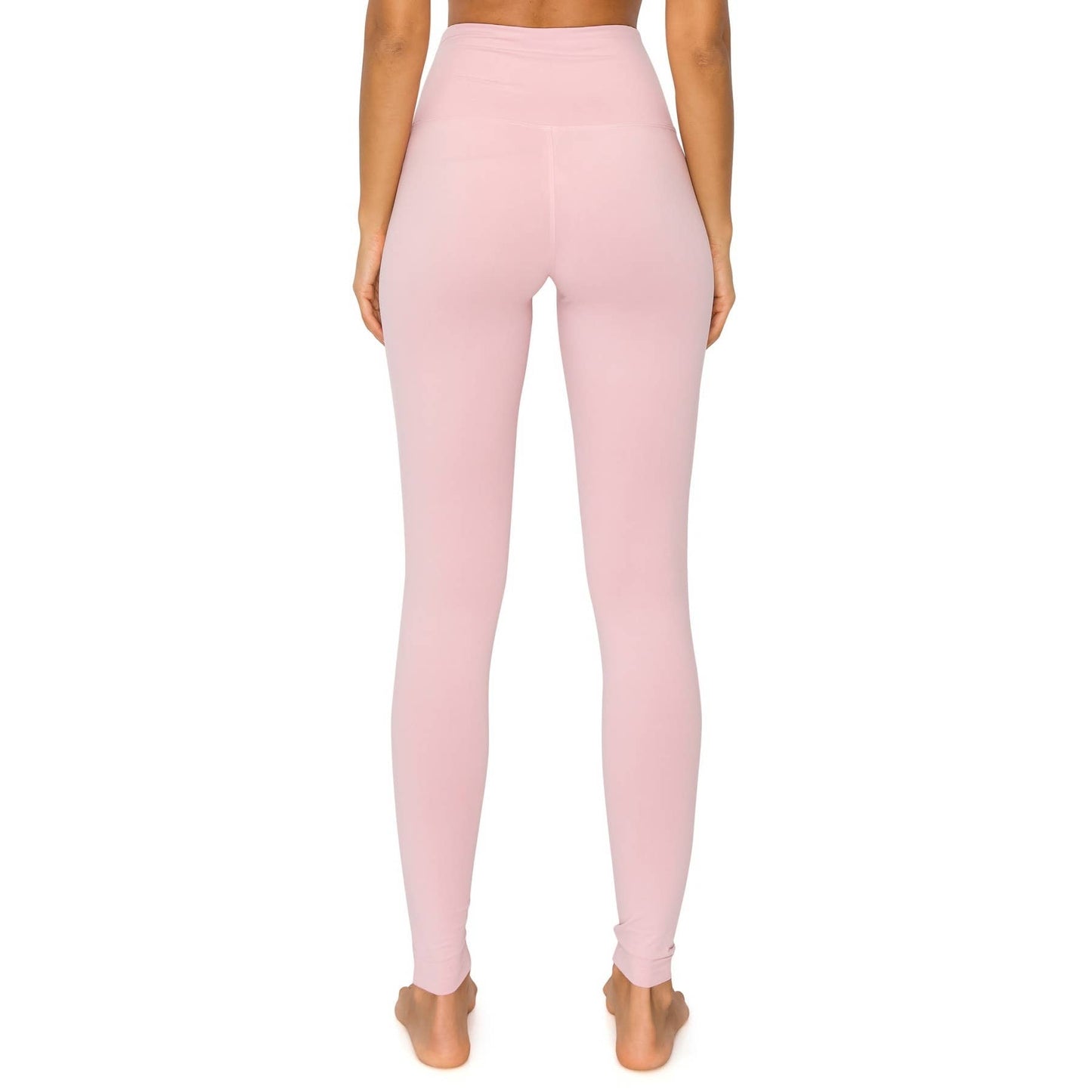 5" Yoga Band Premium Solid Activewear Leggings: Ink Blue / M